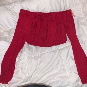 Fashion Nova off the shoulder top